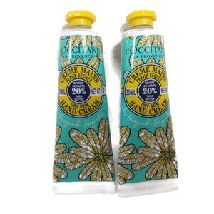 L'Occitane Limited Edition Invigorating 20% Shea Hand Cream 30ML x 2 NEW